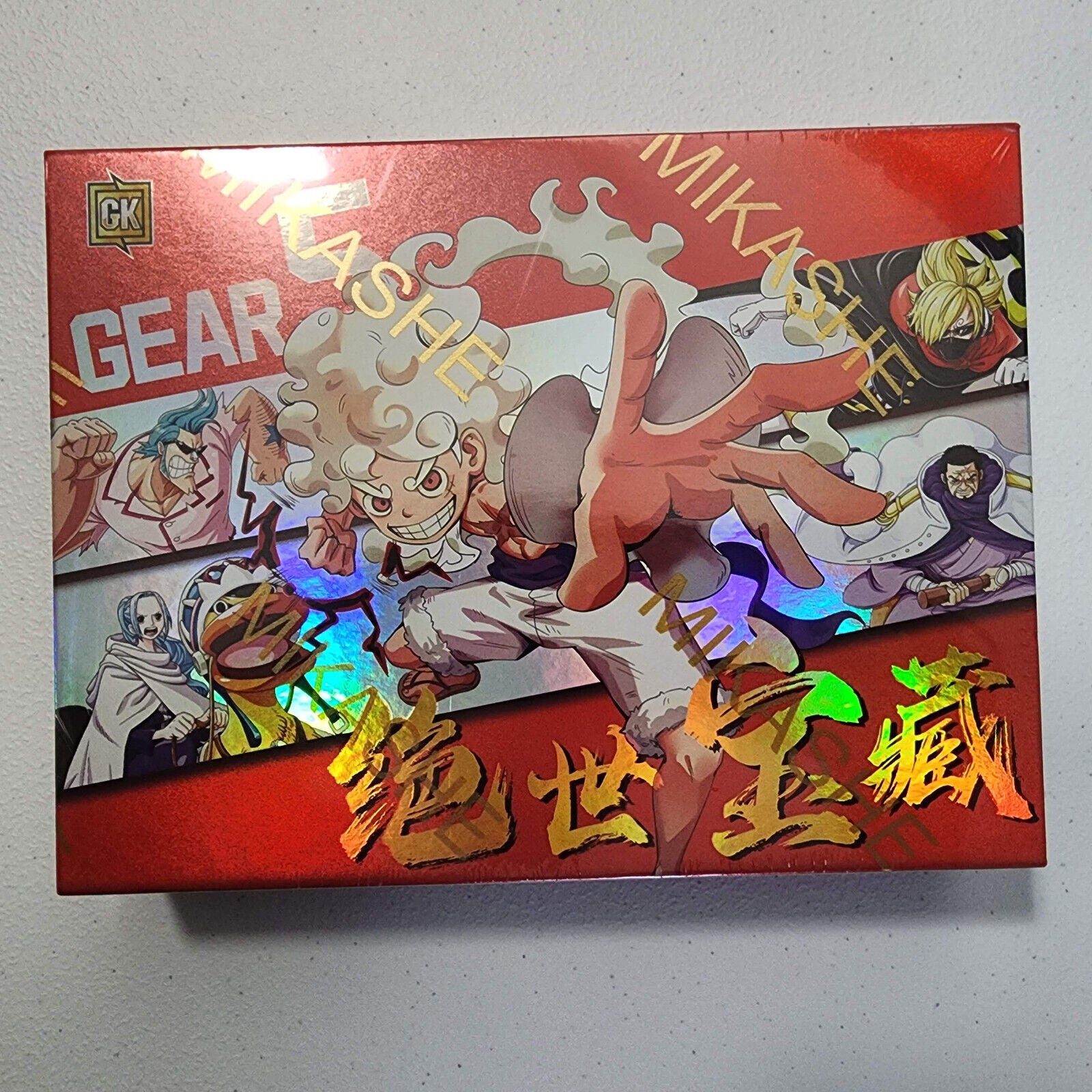 one piece 5 booster box One Piece GK Unparalleled Treasure Red Gear 5 Booster Box