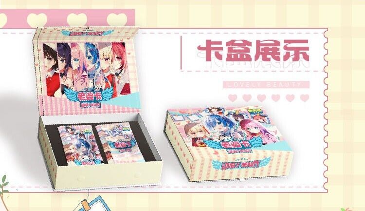waifu booster box Stunning Girls 2 Goddess 12 Pack Spicy Booster Box Waifu Trading Cards Anime CCG