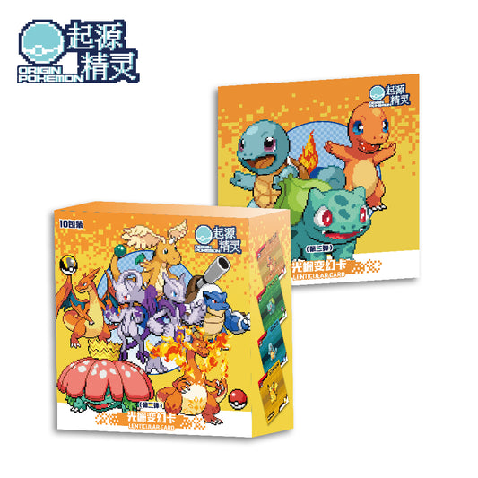 Pokemon 3D Origin Elves 2.0 Lenticular Cards Booster Box