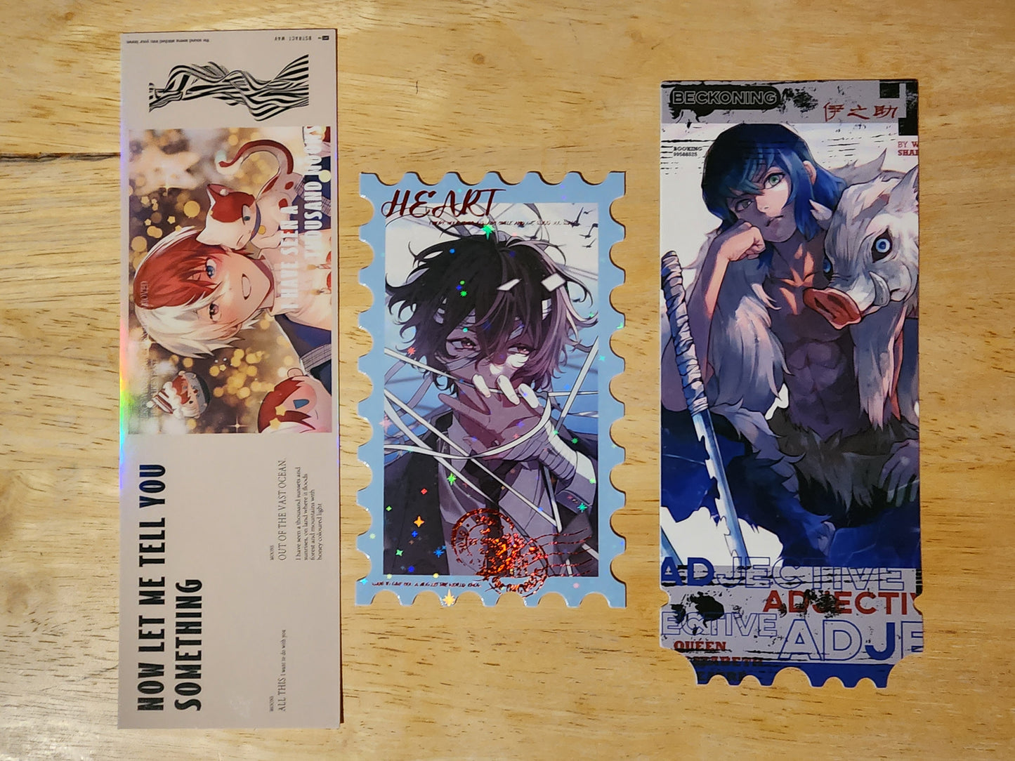 Beckoning | Husbando Blind Box 3 long ticket Cards