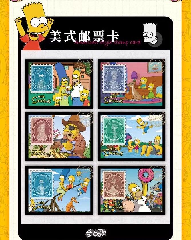 The Simpsons [Fancy Card] Booster Box Collectible Cards CCG [Chinese Product]