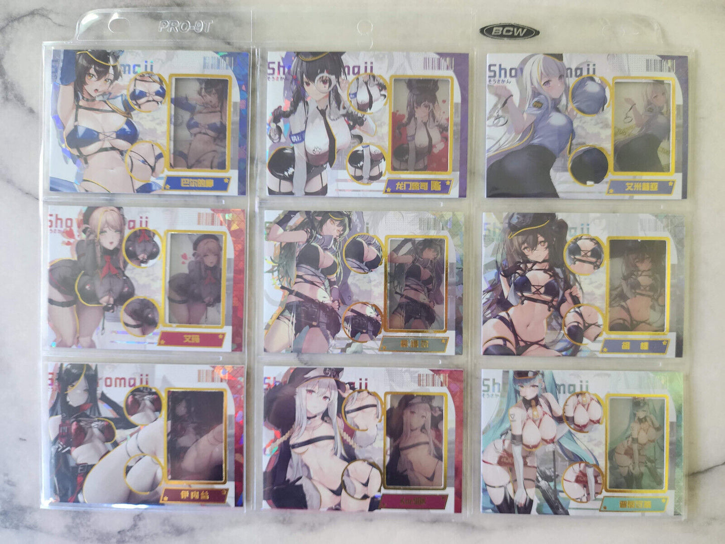 Pur Desire Goblin Blind Box | 2 Cards SEXY Waifu Window Film Cards Dou Ka Tang