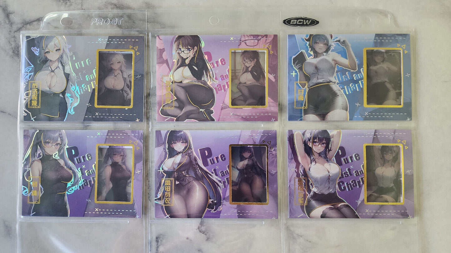 Pur Desire Goblin Blind Box | 2 Cards SEXY Waifu Window Film Cards Dou Ka Tang