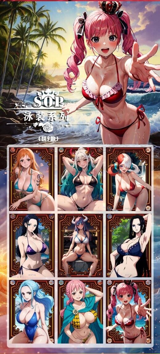 One Piece Sexy Waifu Acrylic Card Blind Box [Trendy Card]