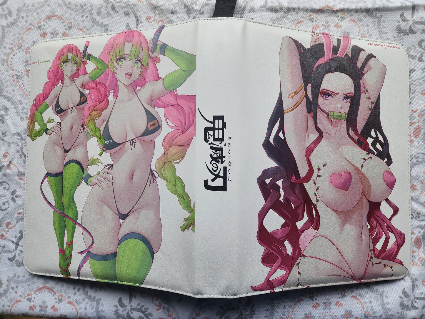 Card Binder Album Leather Zipper 3-Ring 9-pocket Anime & Waifu Themed Sexy