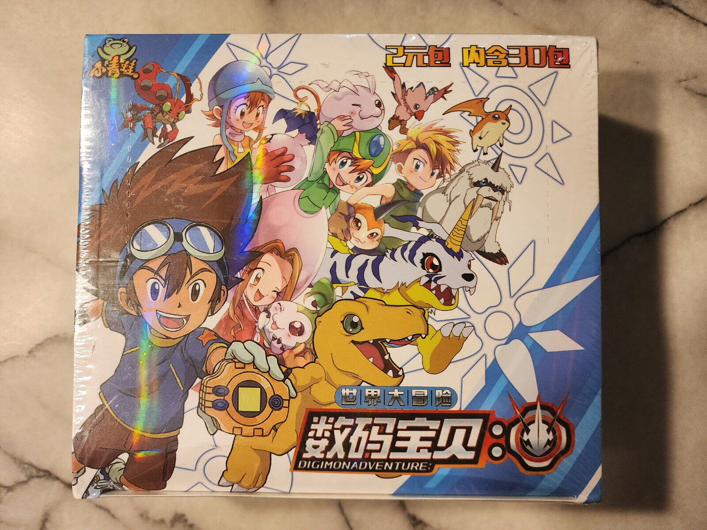 Digimon Adventure SM-2M01 Booster Box |  Small Frogs Shonen