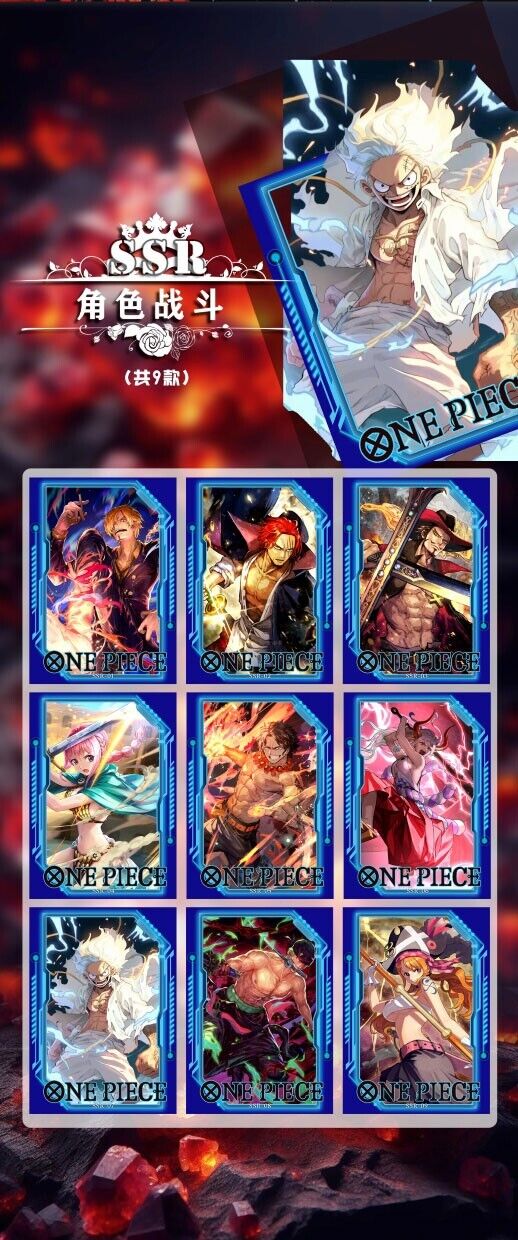 One Piece Sexy Waifu Acrylic Card Blind Box [Trendy Card