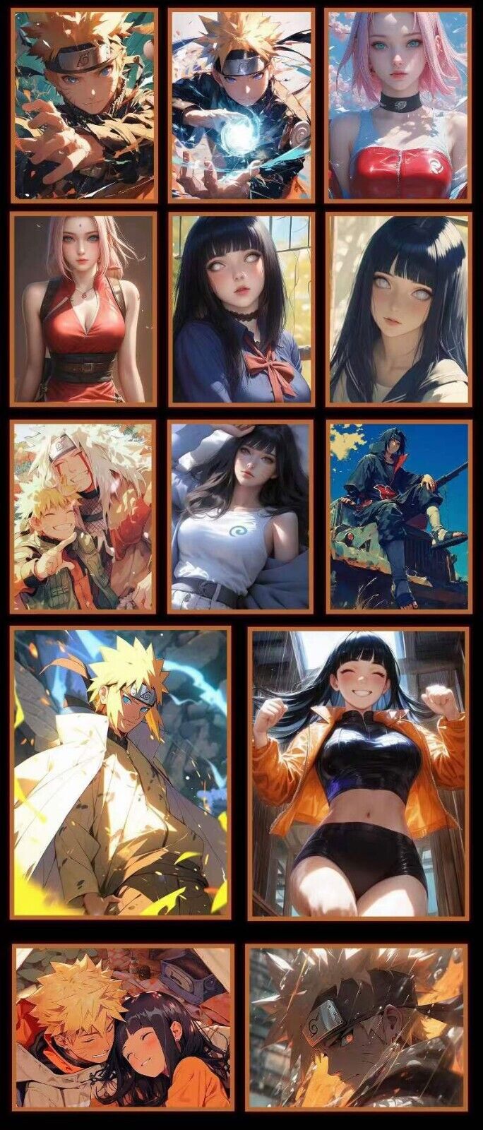 Naruto | Yijing | B5 | Large Card | Shonen