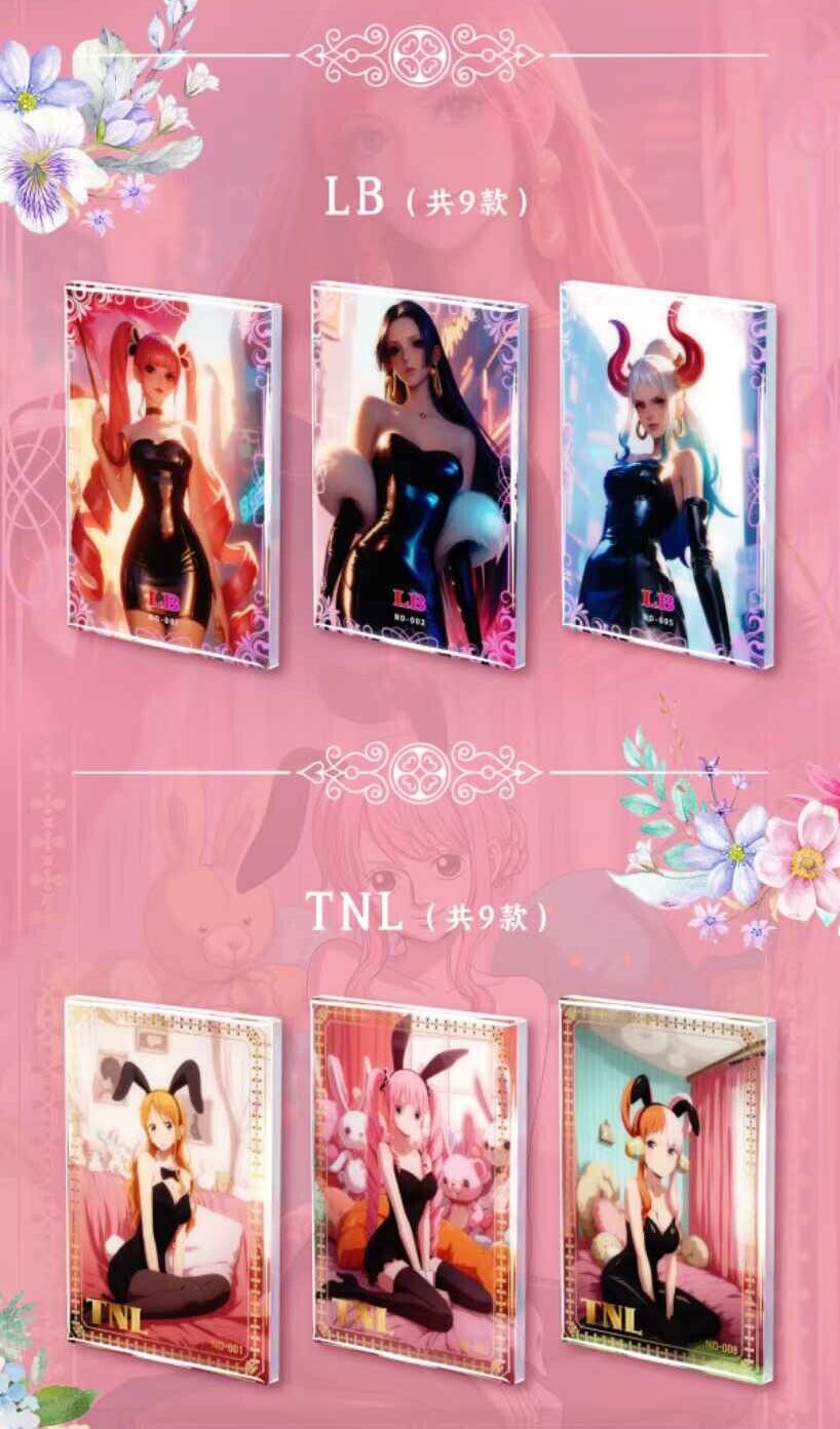 One Piece Goddess Feast Yanka Part 2 Beauty Collection Acrylic Card Blind Box