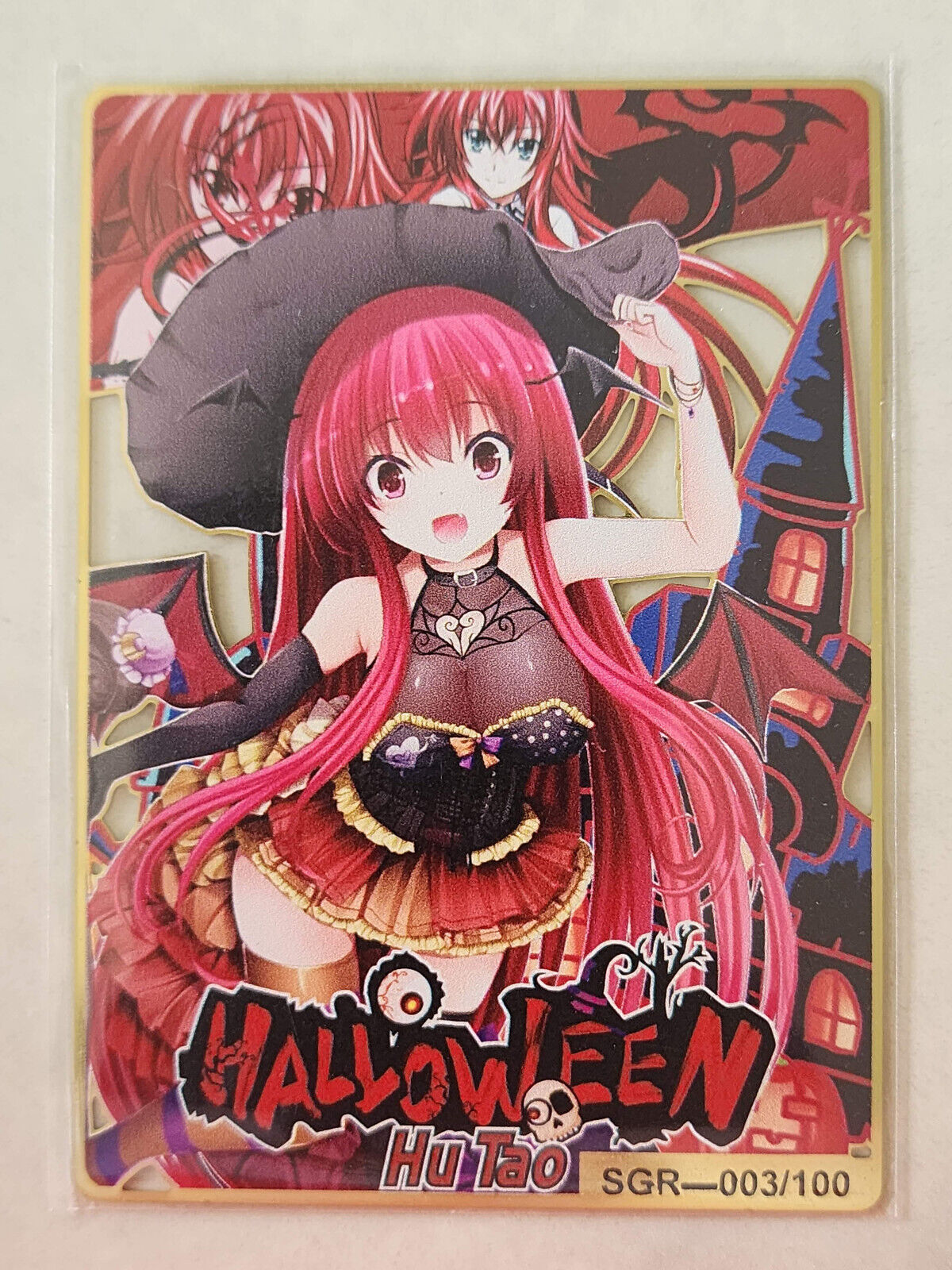 Waifu Christmas Metal Card Singles Holiday Halloween & More | Goddess Story