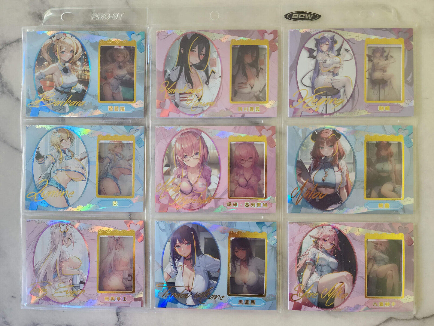 Pur Desire Goblin Blind Box | 2 Cards SEXY Waifu Window Film Cards Dou Ka Tang