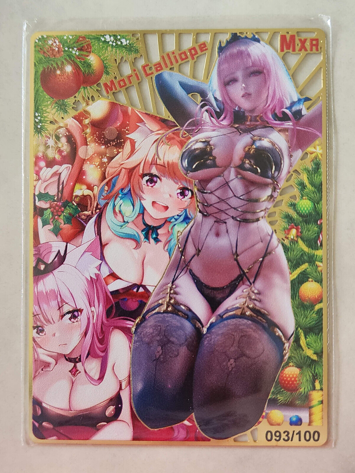 Waifu Christmas Metal Card Singles Holiday Halloween & More | Goddess Story