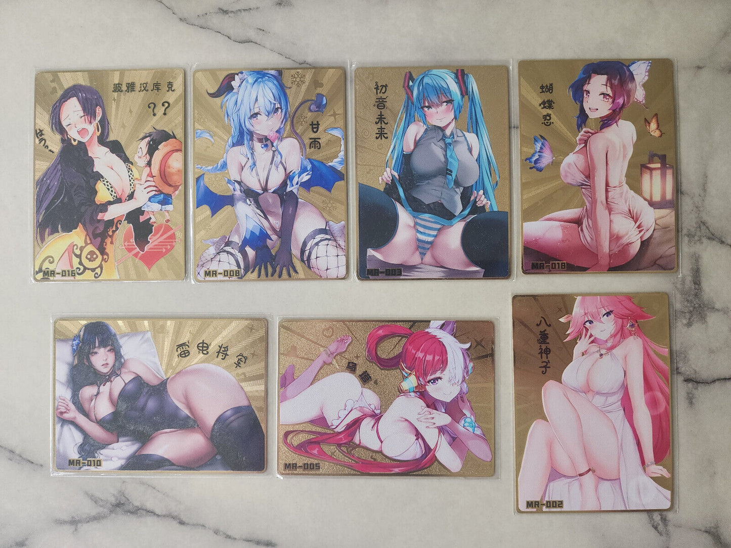 Waifu Christmas Metal Card Singles Holiday Halloween & More | Goddess Story