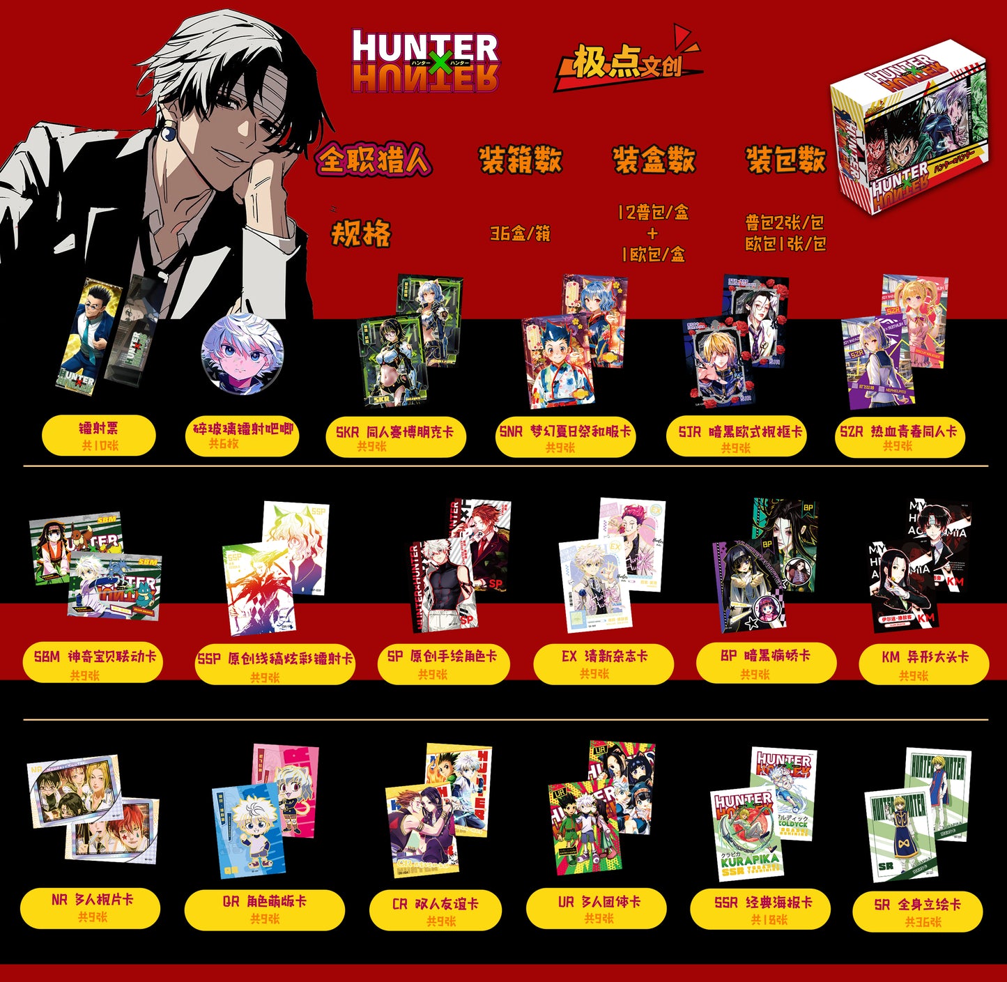 Hunter X Hunter Booster Box Shonen