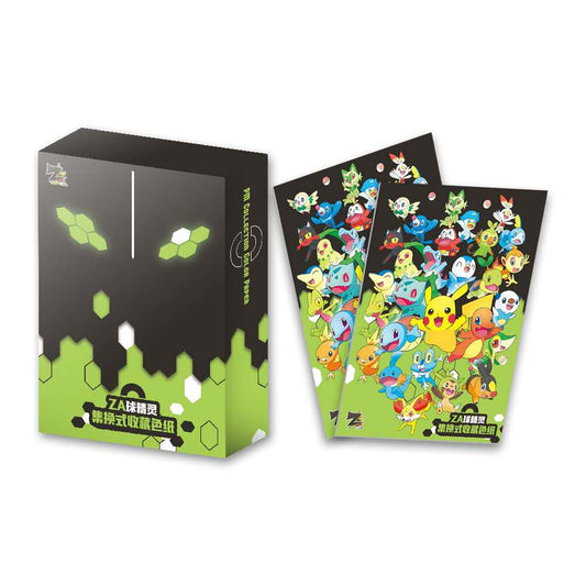 Pokémon ZA Shikishi Booster Box - A6 10cm×15cm 6 Cards Per Box CCG Trading Game